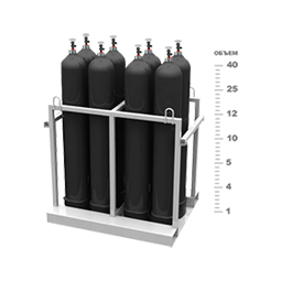 Азот газообразный в баллонах емкостью 1 - 40 литров. Санкт-Петербург (СПб)