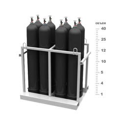 Газ Элегаз SF6 в баллонах емкостью 1 - 40 литров. Купить с доставкой по всей территории России.