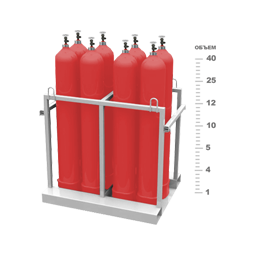 Газ Пропан (C3H8) в баллонах емкостью 1 - 40 литров. Купить с доставкой по всей территории России.